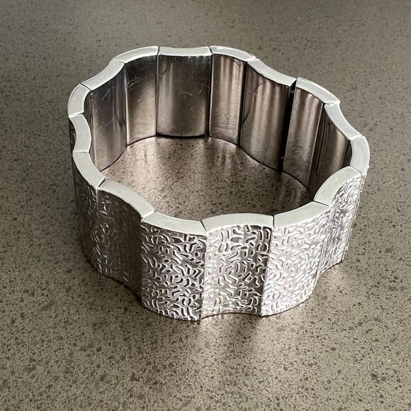 Swatch Stainless Steel Textured Bracelet - Picture 1 of 3